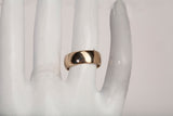 Ladie's 14k Yellow Gold Wide Band Size 5.75"