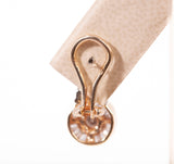 Ladies 14k Yellow Gold Diamond MultiCut Drop Earrings 1.26CTW