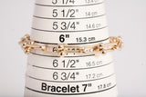 Stunning 14k Yellow Gold Hardwear Link Bracelet Size 6.25"