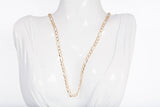 Unisex 10k Yellow Gold Figaro Link Chain 20.5"