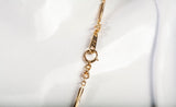 Ladies 18k Yellow Gold Fancy Link Necklace 16"