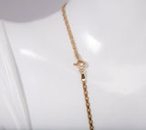 Ladies 14k Yellow Gold Fancy Link Chain 20"