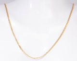 Ladies 14k Yellow Gold Fancy Link Chain 20"