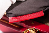 Authentic Fendi Selleria Peekaboo Red Large Satchel Bag