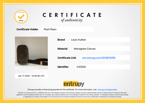 Authentic Louis Vuitton Monogram Pochette Gange Sling Bag