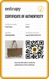Authentic Gucci GG Canvas Heart Brit Tote Bag