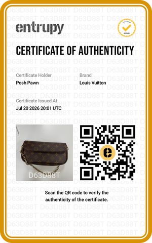 Authentic Louis Vuitton Monogram Ivy Wallet On Chain Crossbody Bag