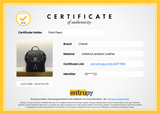 Authentic Chanel Black Lambskin Quilted Metallic Bubble Backpack