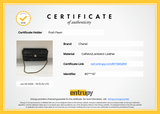 Authentic Chanel Black Lambskin Quilted Chocolate Bar Small Flap Shoulder Bag