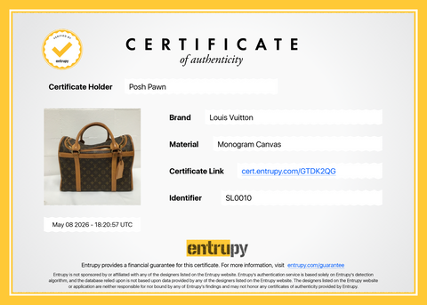 Authentic Vintage LOUIS VUITTON Monogram Canvas Sac Chien 40 Pet Carrier