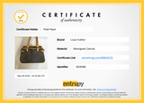 Authentic Louis Vuitton Batignolles Horizontal Shoulder Monogram Canvas