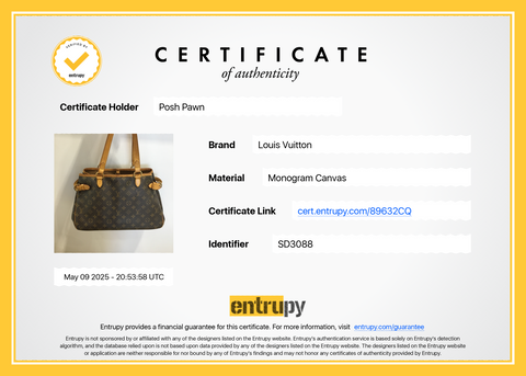 Authentic Louis Vuitton Batignolles Horizontal Shoulder Monogram Canvas