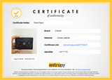 Authentic Black Chanel Quilted Caviar Card Holder