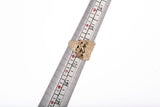Gentlemen's 10k Yellow Gold Nugget Diamond Cut Pinky Ring