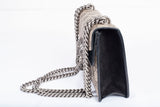 Authentic Gucci Dionysus GG Supreme Mini Beige/ Black Shoulder Bag