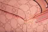 Authentic Gucci Pink GG Canvas Ophidia Mini Crossbody