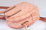 Authentic Gucci Pink GG Canvas Ophidia Mini Crossbody