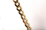 Men's 14k Yellow Gold Cuban Link Chain Size 22"