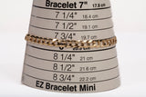 Men's 10k Yellow Gold Cuban Link Bracelet