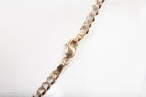 Unisex 14k Two-Tone Curb Link Diamond Cut Style Chain 26.5"