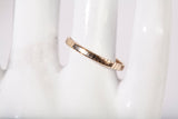 Ladies 14k Yellow Gold Fluted Textured Band Ring