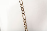 Men's 10k Yellow Gold Figaro Chain Size 24"