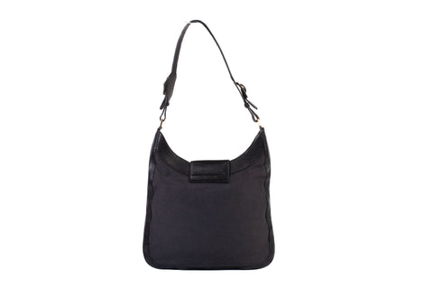 Authentic Vintage Gucci Jackie O Black Hobo Handbag