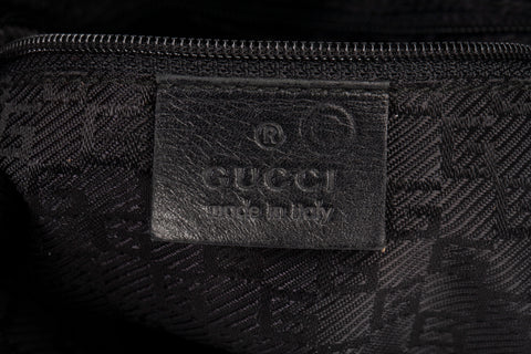 Authentic Vintage Gucci Jackie O Black Hobo Handbag