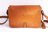 Authentic GUCCI Brown Marrakech Flap Messenger Shoulder Bag