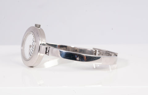Authentic Ladies Gucci Stainless Steel 25mm 105 Series Quartz Watch
