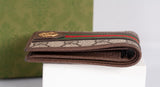 Gucci GG Supreme Monogram Web Men's Ophidia Bi-Fold Wallet Beige