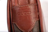 Authentic Vintage Gucci Brown Monogram Messenger Bag