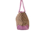 Authentic Gucci GG Canvas Heart Brit Tote Bag