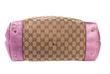 Authentic Gucci GG Canvas Heart Brit Tote Bag