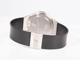 Authentic Men's HUBLOT Classic MDM Depose Black Dial Steel Quartz Watch