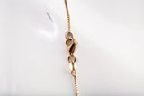 Ladies 14k Yellow Gold Heart Necklace