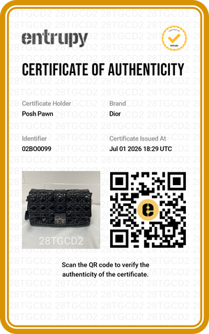Authentic Christian Dior Patent Cannage New Lock Flap Black