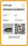 Authentic GUCCI GG Supreme Monogram Leather Black Trim Belt Bag XS/S
