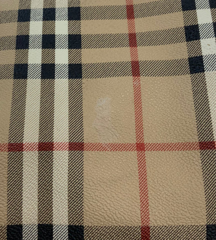 Authentic Burberry Signature Check Boston Holdall Duffle Bag