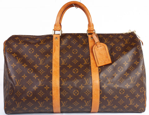 Authentic Louis Vuitton Keepall 50 Monogram