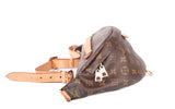 Authentic Louis Vuitton Brown Monogram Canvas Bumbag