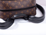 Authentic Louis Vuitton Monogram Macassar Dean Backpack