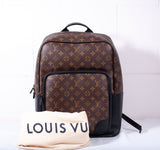 Authentic Louis Vuitton Monogram Macassar Dean Backpack