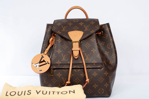 Authentic Louis Vuitton Monogram Montsouris PM Backpack