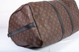 Authentic Louis Vuitton Keepall Bandouliere 55 Monogram Macassar