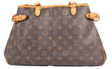 Authentic Louis Vuitton Batignolles Horizontal Shoulder Monogram Canvas