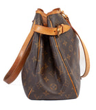 Authentic Louis Vuitton Batignolles Horizontal Shoulder Monogram Canvas