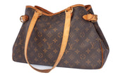 Authentic Louis Vuitton Batignolles Horizontal Shoulder Monogram Canvas