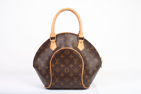 Authentic Louis Vuitton Monogram Canvas Ellipse PM Handbag
