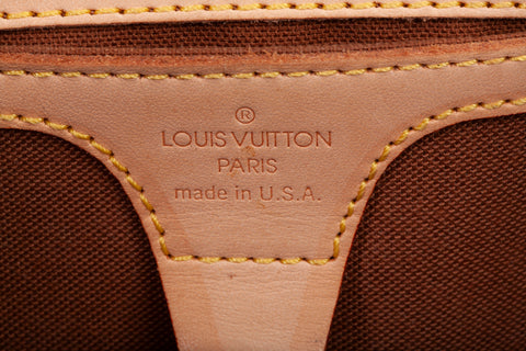 Authentic Louis Vuitton Monogram Canvas Ellipse PM Handbag